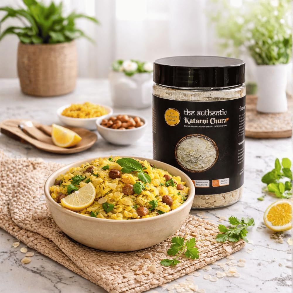 The Authentic Katarni Chura (Bhagalpuri Special) – Premium Katarni Poha, Traditional Flattened Rice, Rich Aroma & Easy to Digest