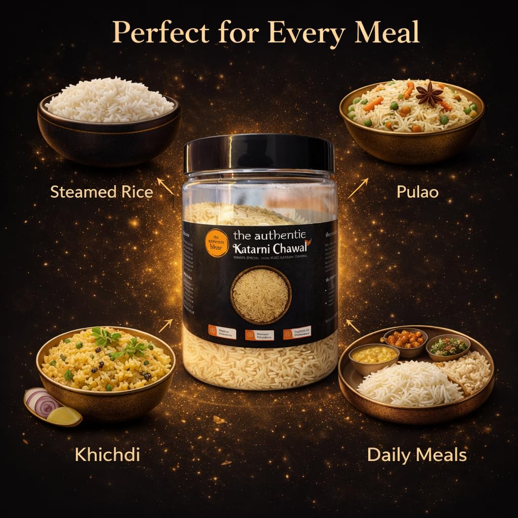 The Authentic Bihar Katarni Chawal – Premium Aromatic Rice, 100% Pure Bihar Special Fine Grain Rice