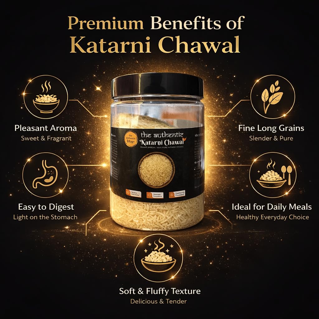 The Authentic Bihar Katarni Chawal – Premium Aromatic Rice, 100% Pure Bihar Special Fine Grain Rice
