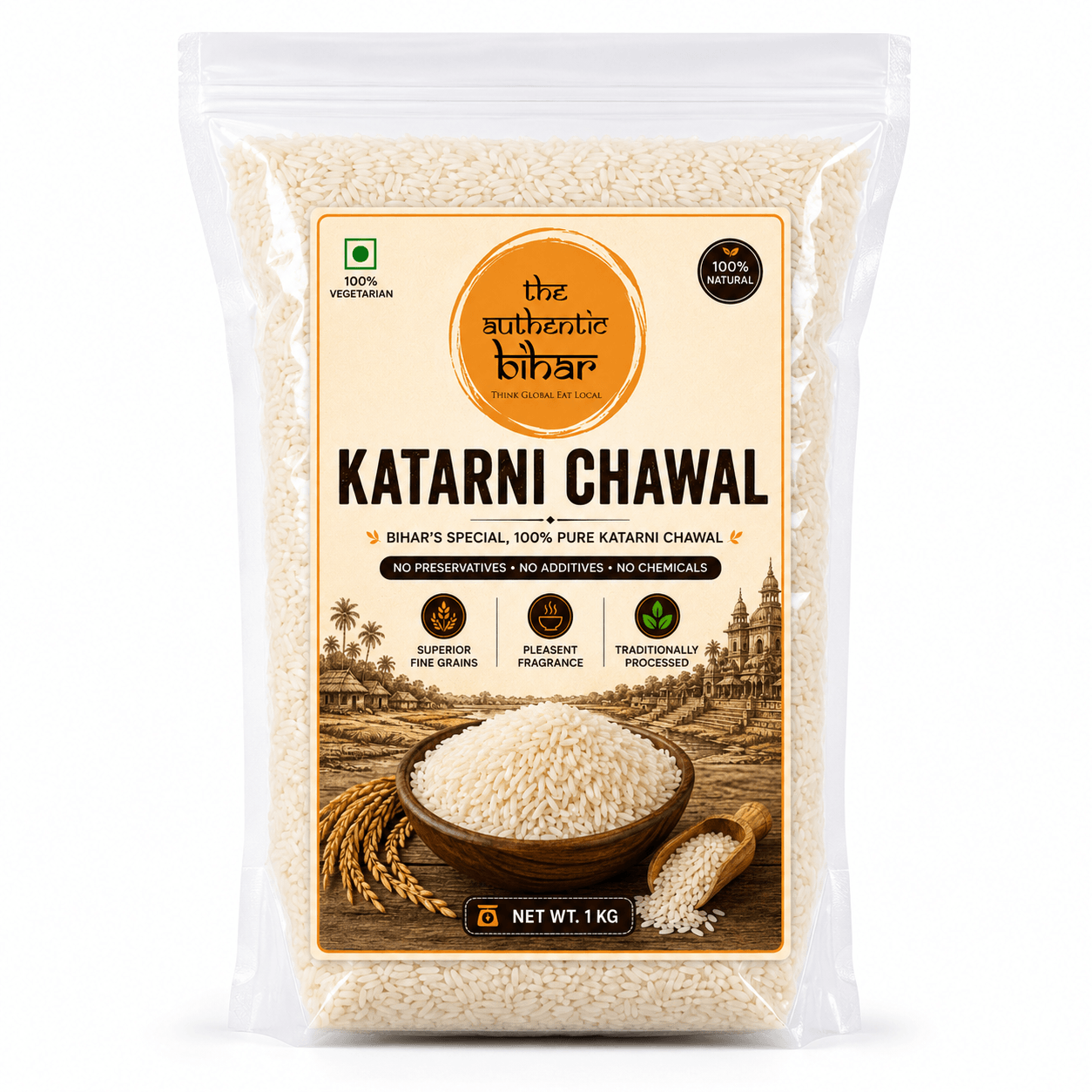 The Authentic Bihar Katarni Chawal | Traditional Aromatic Katarni Rice from Bihar