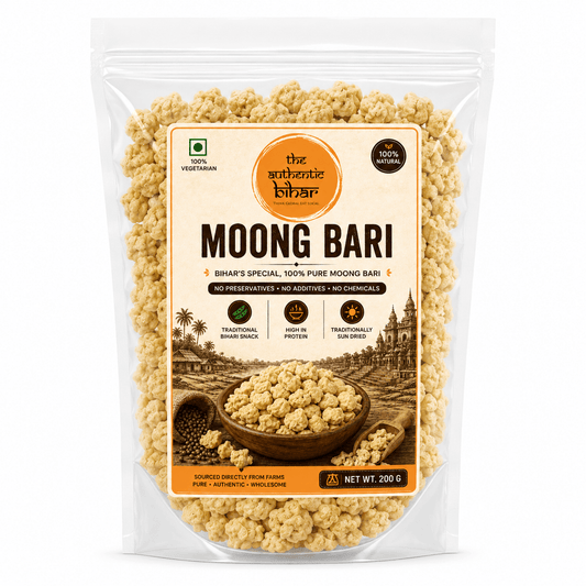The Authentic Bihar Moong Dal Bari | Traditional Bihari Sun-Dried Dal Bari