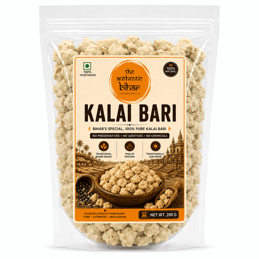 The Authentic Bihar Kalai Dal Bari | Traditional Bihari Urad Dal Bari | Sun-Dried